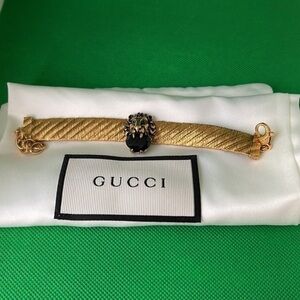 GUCCI‎ bracelet black stone authentic 100%​